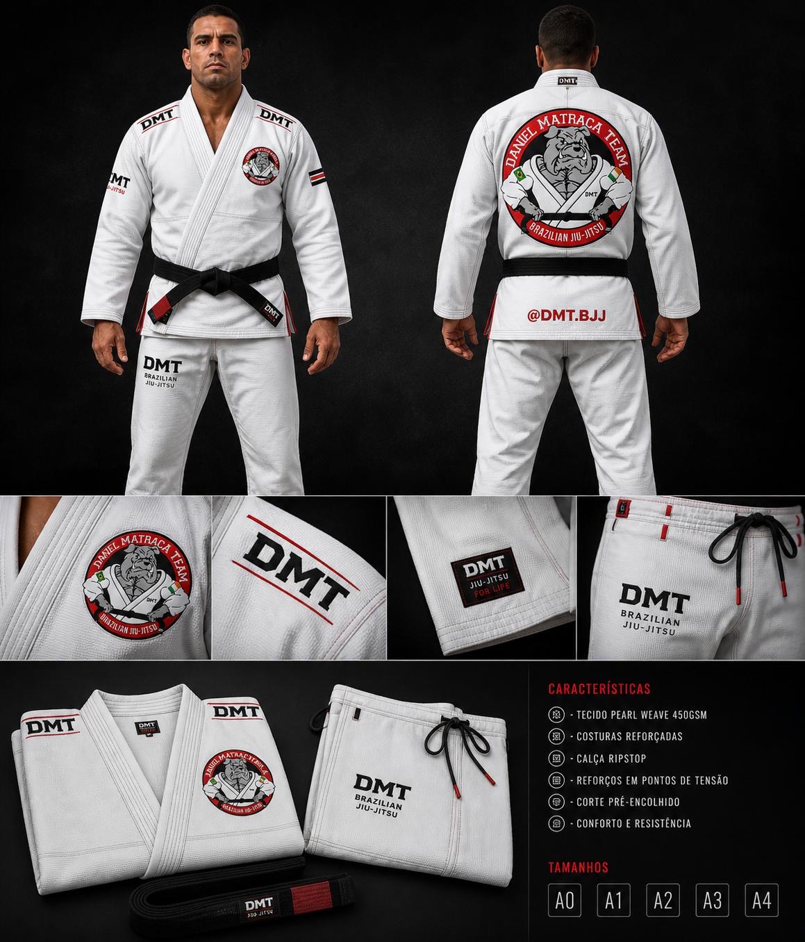 DMT Brazilian Jiu Jitsu gi